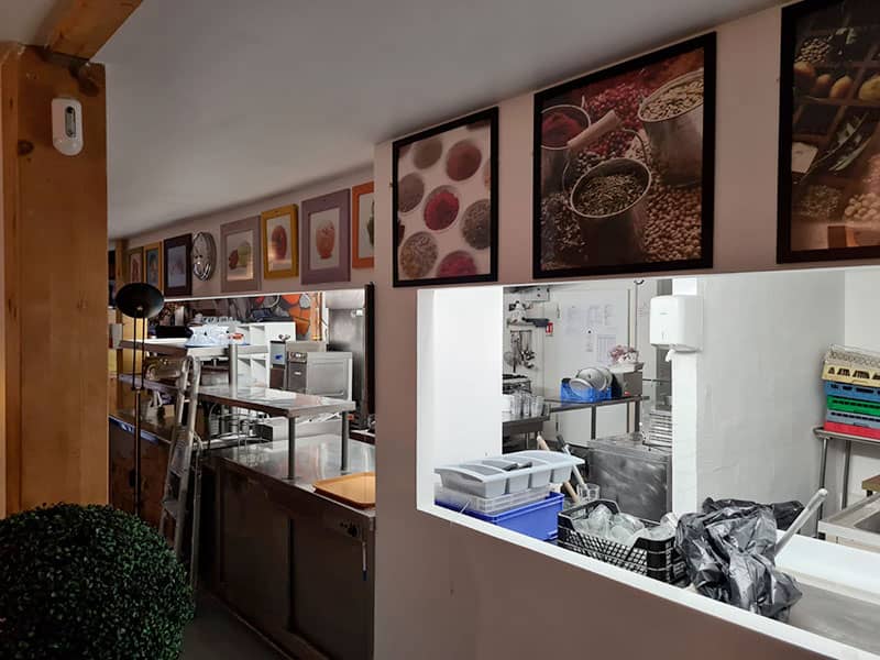 Restaurant l'Usine à Nantes - Cuisine ouverte